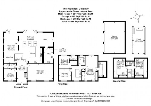 Floorplan for THE RIDDINGS, Coventry, West Midlands